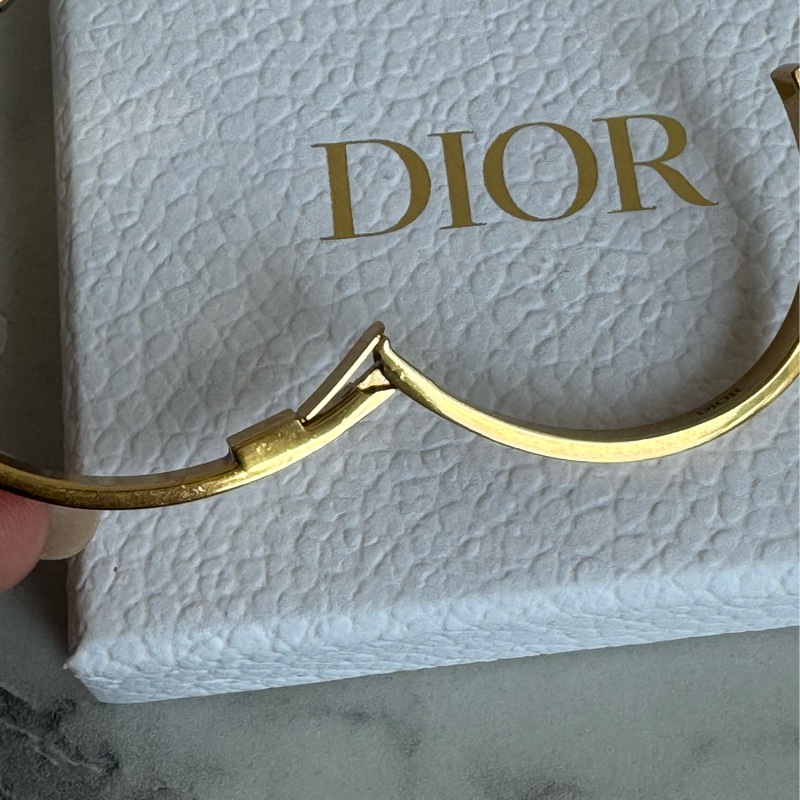 Dior復古金字母手環🫶-10