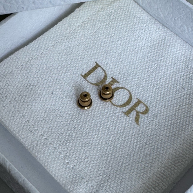 Dior金色半圓字母耳環❤️🔥❤️🔥❤️🔥-11