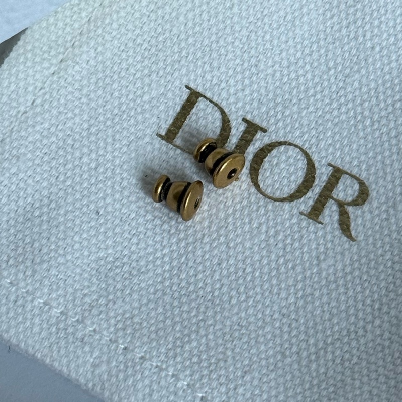 Dior金色半圓字母耳環❤️🔥❤️🔥❤️🔥-12