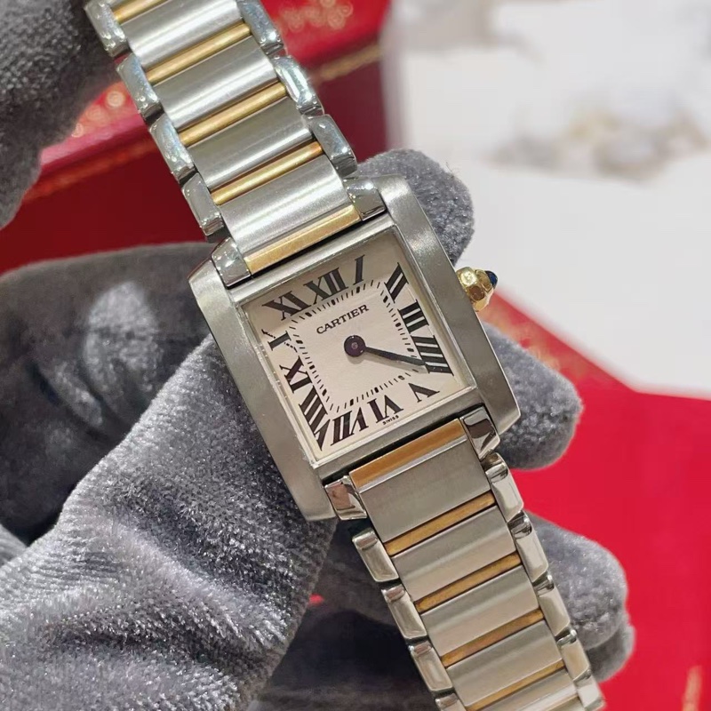 卡地亞Tank系列W51007Q4石英女表-1