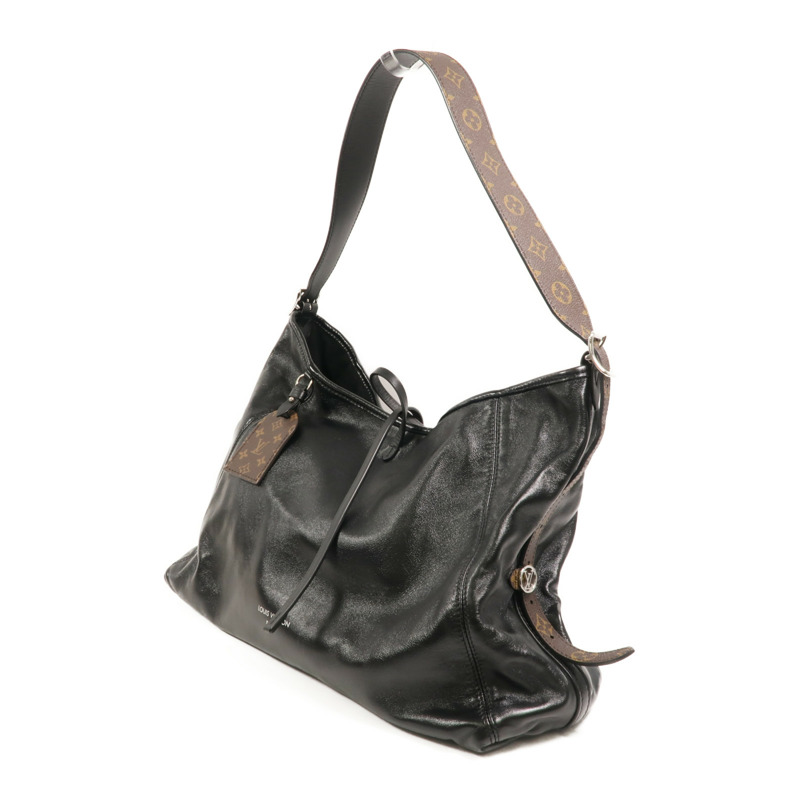 LOUIS VUITTON 羊皮皮革CarryAll Vibe MM肩背袋-2