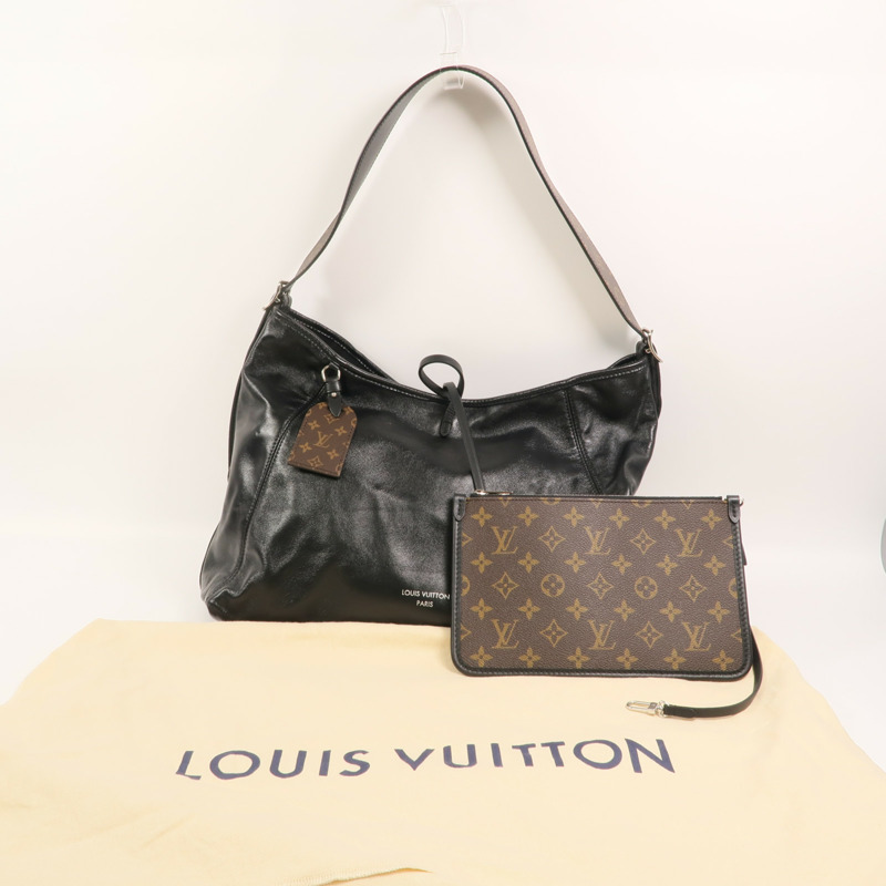 LOUIS VUITTON 羊皮皮革CarryAll Vibe MM肩背袋-10