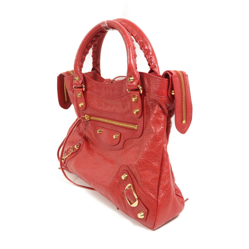 BALENCIAGA 牛皮皮革City手挽肩背兩用袋-2