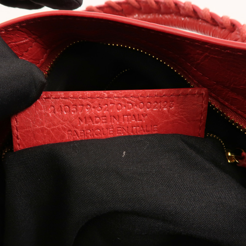 BALENCIAGA 牛皮皮革City手挽肩背兩用袋-6