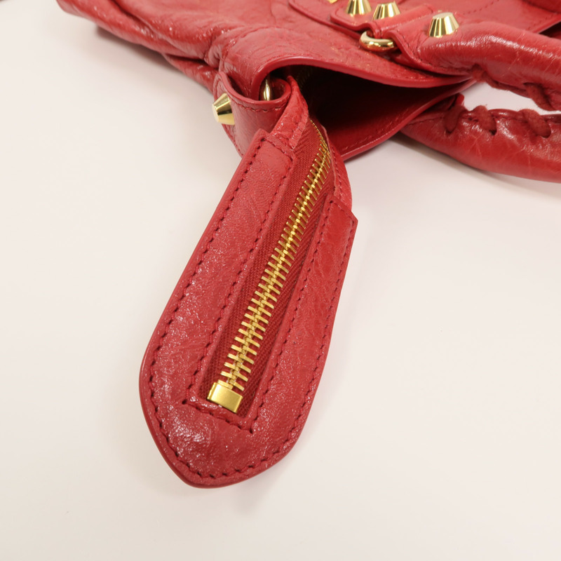 BALENCIAGA 牛皮皮革City手挽肩背兩用袋-15