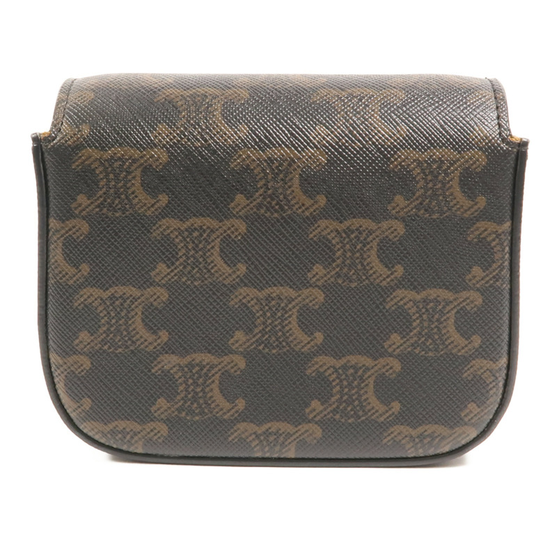 CELINE 塗層帆布Mini Claude肩背袋-1