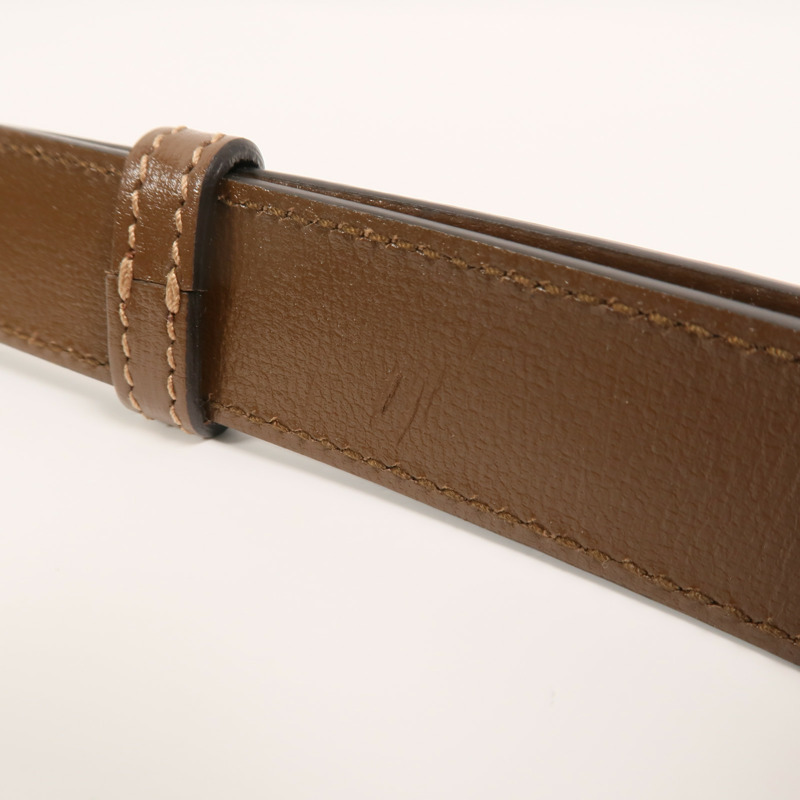 GUCCI 塗層帆布Horsebit1955肩背袋-15