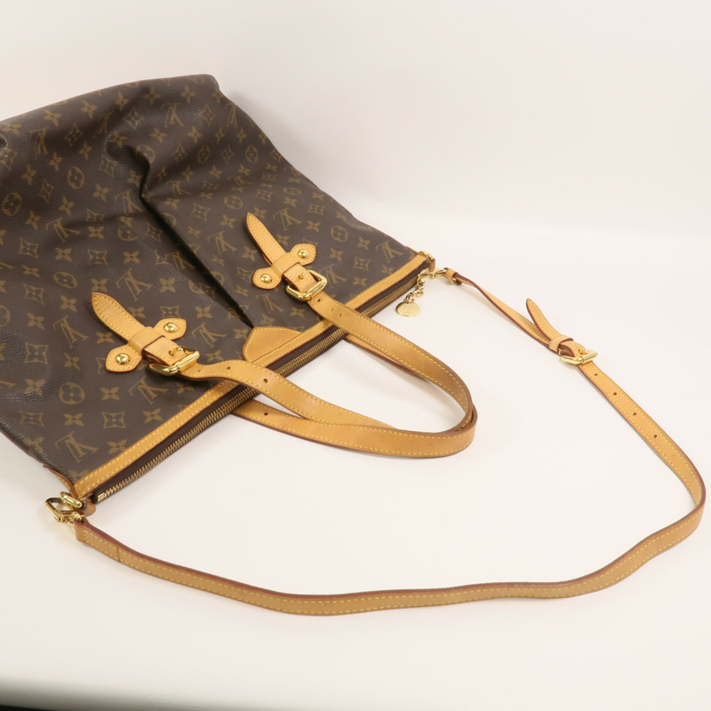 LOUIS VUITTON Monogram Palermo GM金扣手挽肩背兩用袋-7