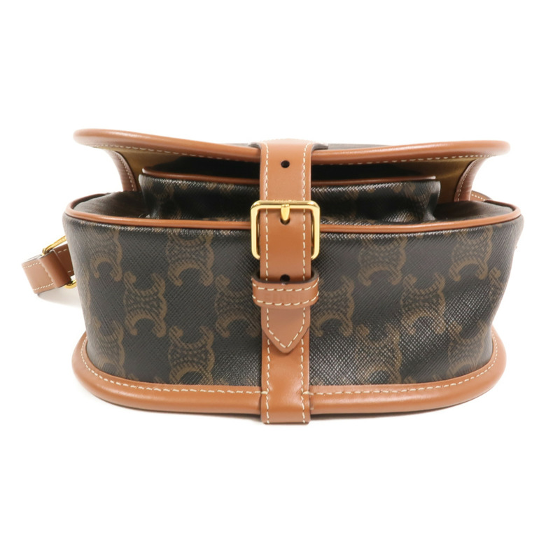 CELINE 塗層帆布Folco肩背袋-3