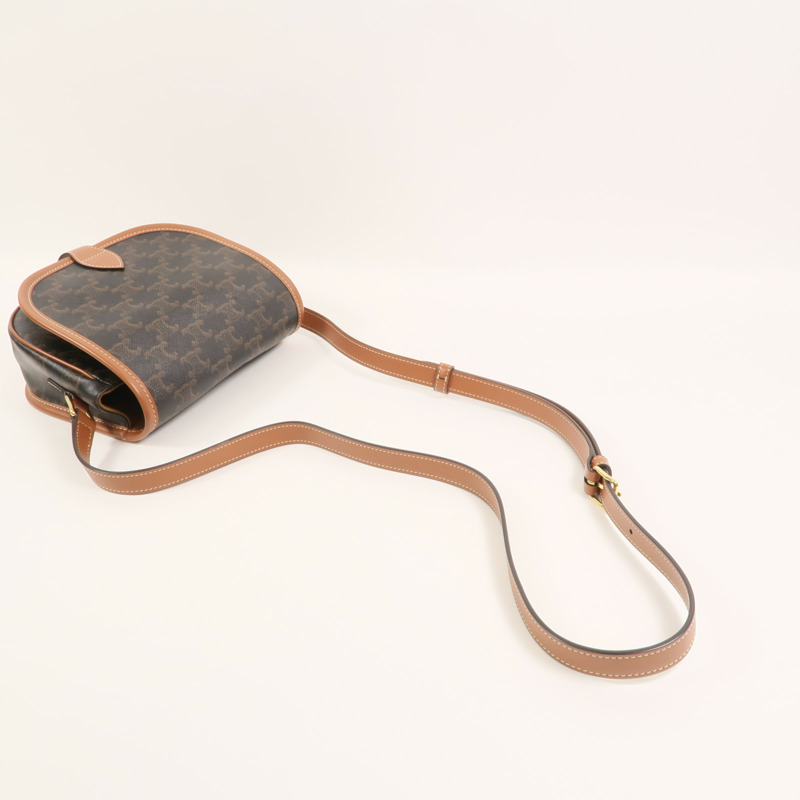 CELINE 塗層帆布Folco肩背袋-7