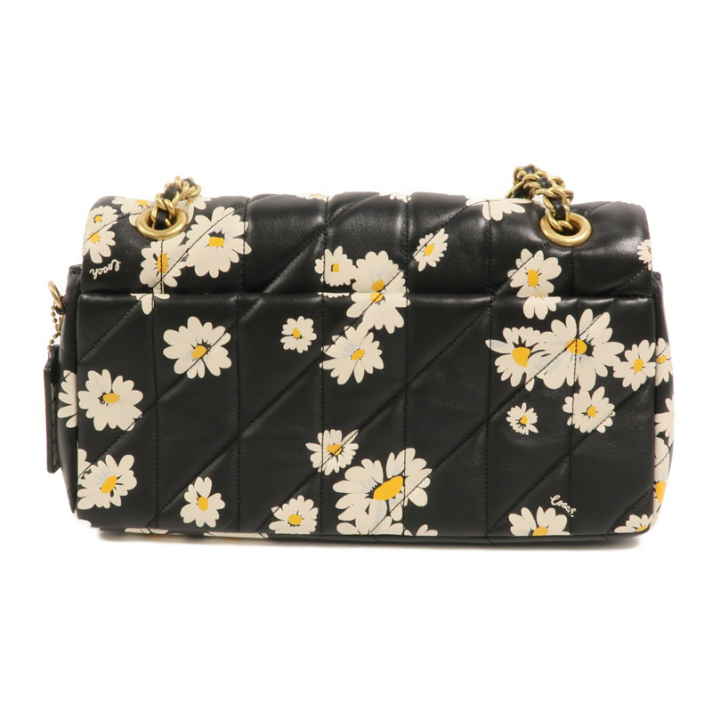 COACH 羊皮皮革Tabby 26鏈帶肩背袋-1