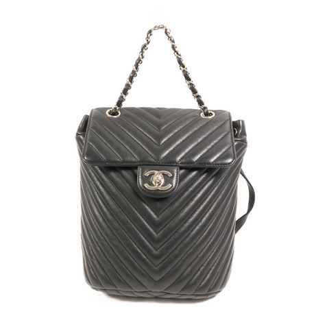 CHANEL 羊皮皮革Urban Spirit Backpack背包