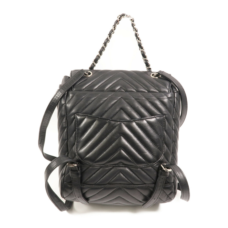 CHANEL 羊皮皮革Urban Spirit Backpack背包-1