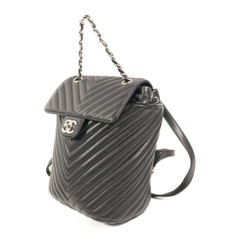 CHANEL 羊皮皮革Urban Spirit Backpack背包-2