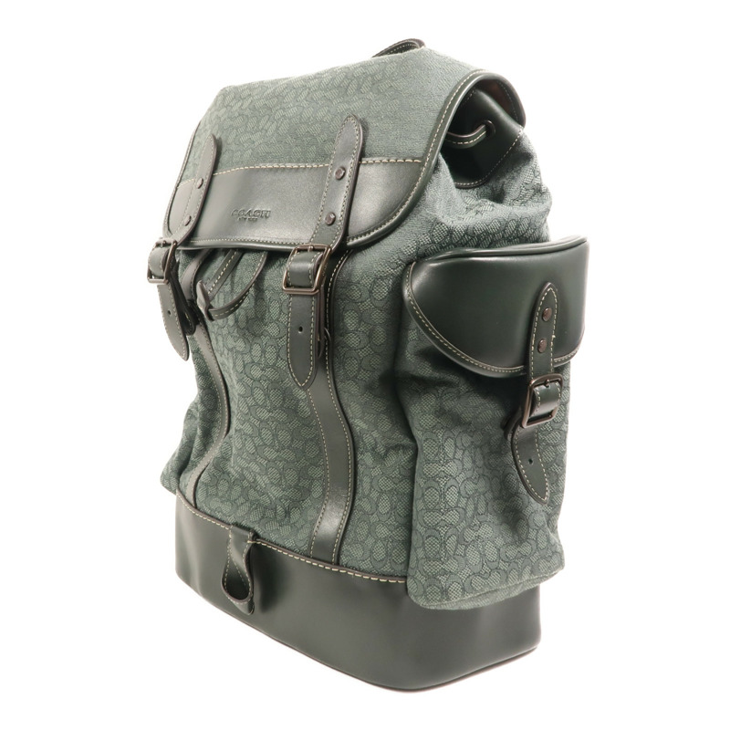 COACH 帆布Hitch Backpack背包-2