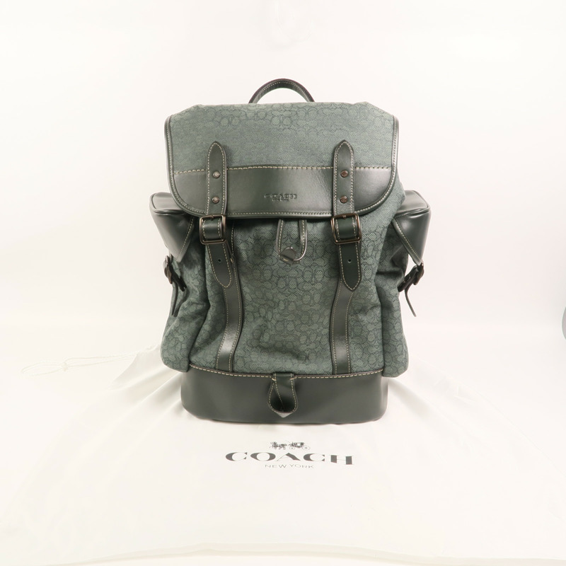 COACH 帆布Hitch Backpack背包-10