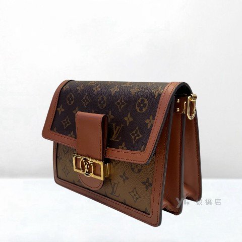 Y2025-LV Dauphine MM雙色達芙妮下蓋肩背包M45958-2