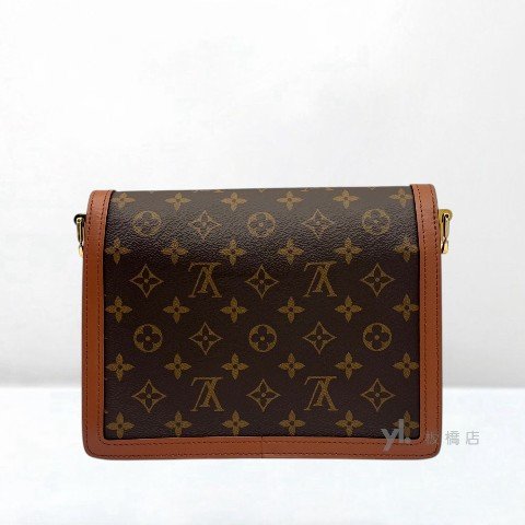 Y2025-LV Dauphine MM雙色達芙妮下蓋肩背包M45958-3