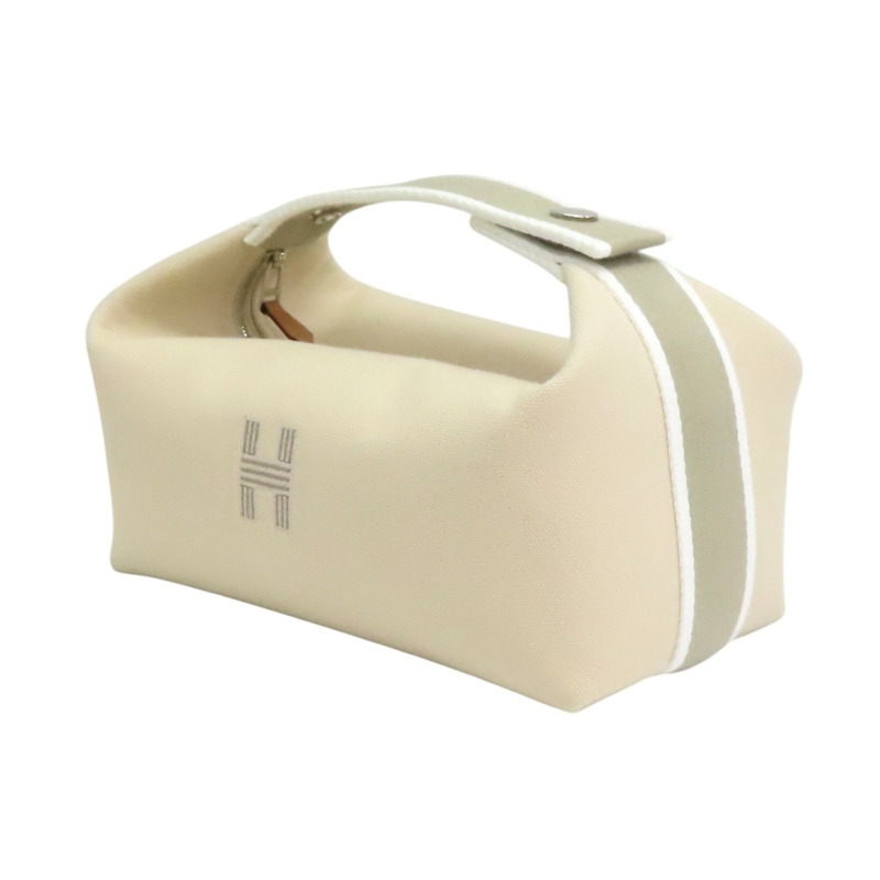 米灰色 帆布 Bride-a-Brac 手提包【HERMES 愛馬仕】-2