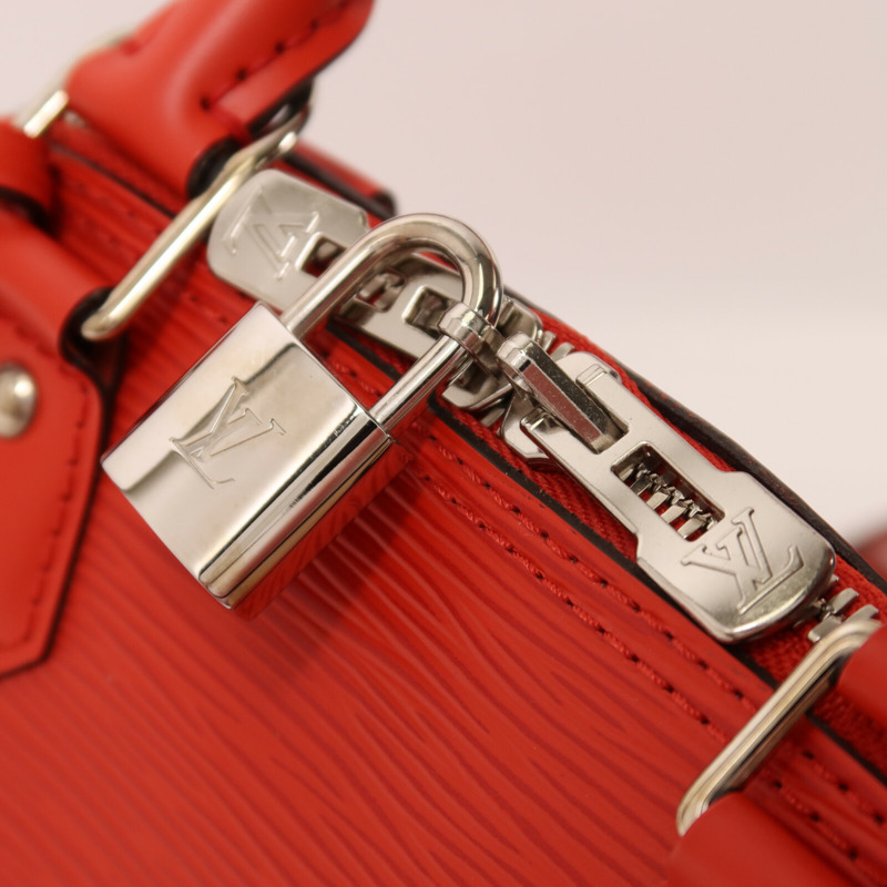 LOUIS VUITTON Epi Alma BB手挽肩背兩用袋-9