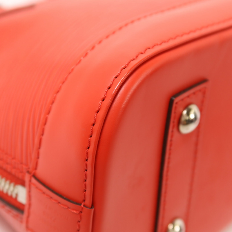 LOUIS VUITTON Epi Alma BB手挽肩背兩用袋-12