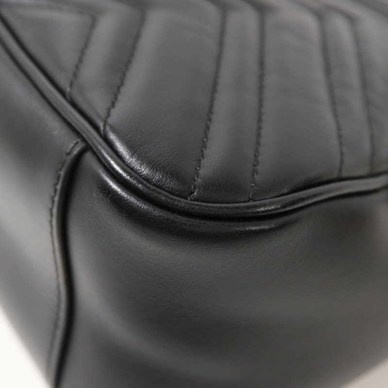 GUCCI 牛皮皮革GG Marmont鏈帶手挽肩背兩用袋-13