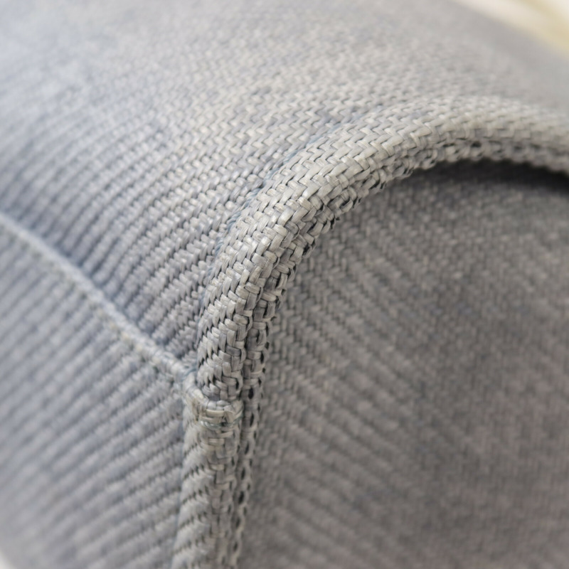 CHANEL Raffia Deauville Medium鏈帶手挽袋-15