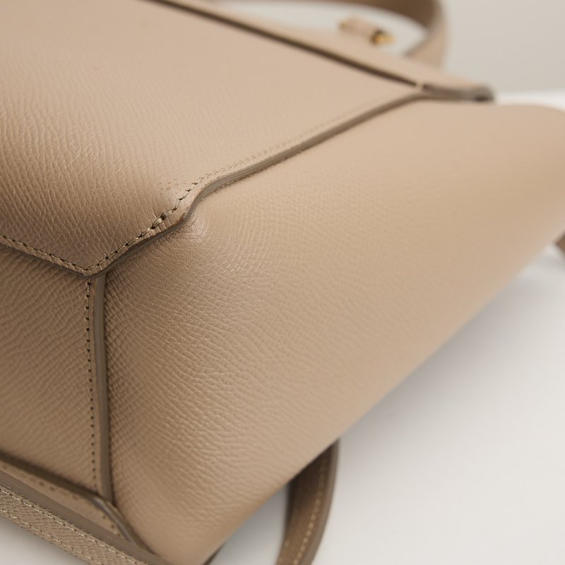 二手Celine nano belt鯰魚包/奶茶色-5