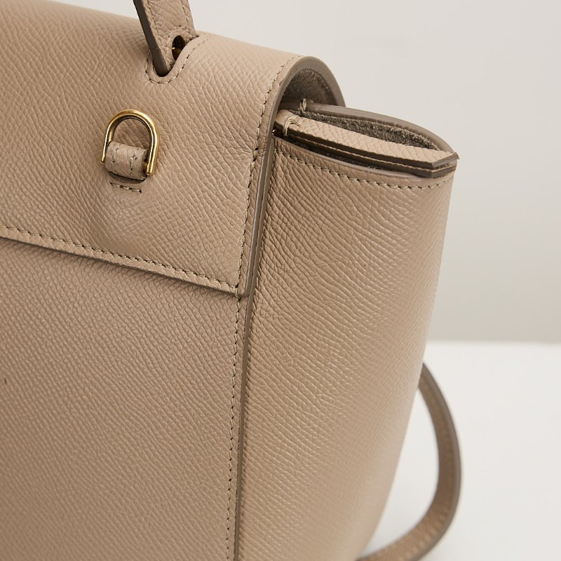 二手Celine nano belt鯰魚包/奶茶色-8