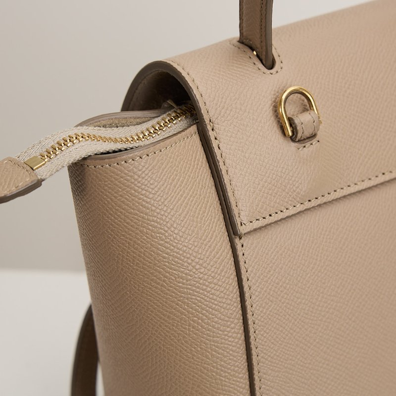 二手Celine nano belt鯰魚包/奶茶色-9
