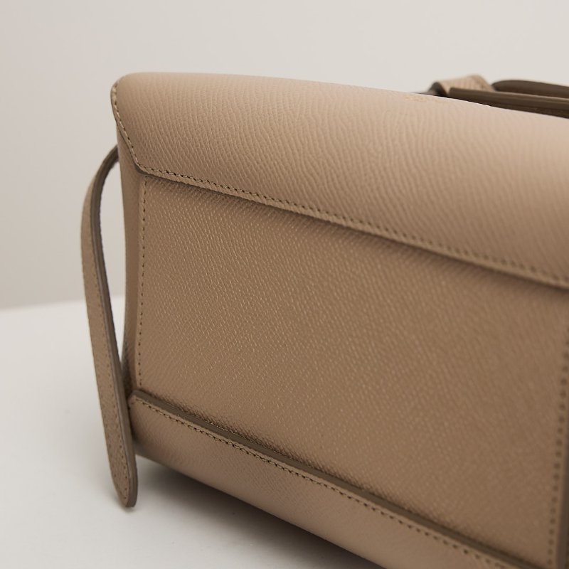 二手Celine nano belt鯰魚包/奶茶色-12