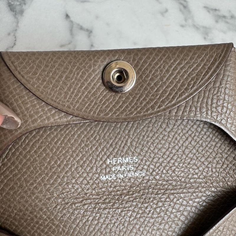 Hermes大象灰Bastia👛-14