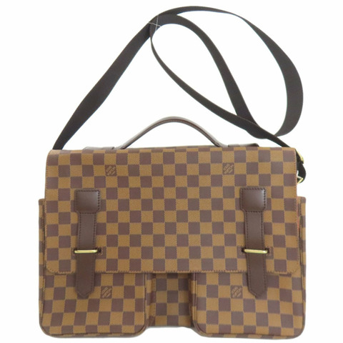 路易威登 N42270 Broadway 單肩包，Damier 帆布，女士 LOUIS VUITTON
