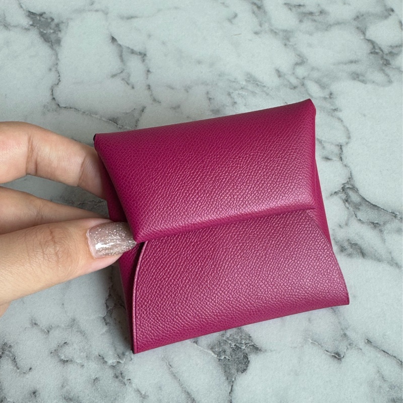 Hermes 桃色Bastia👛-1