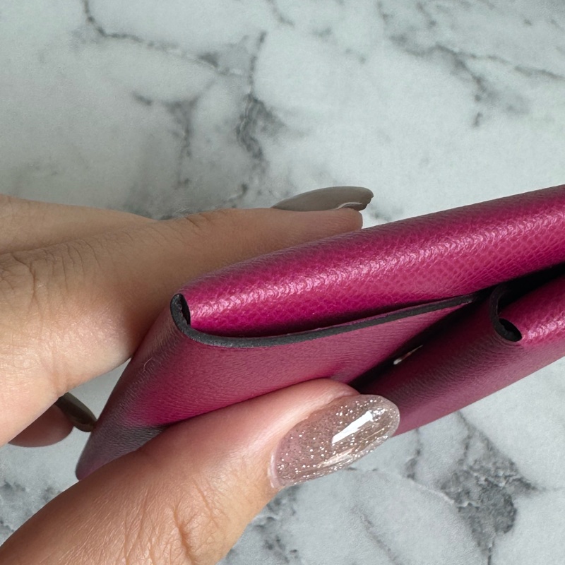 Hermes 桃色Bastia👛-10