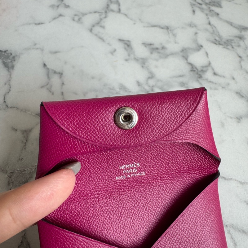 Hermes 桃色Bastia👛-12