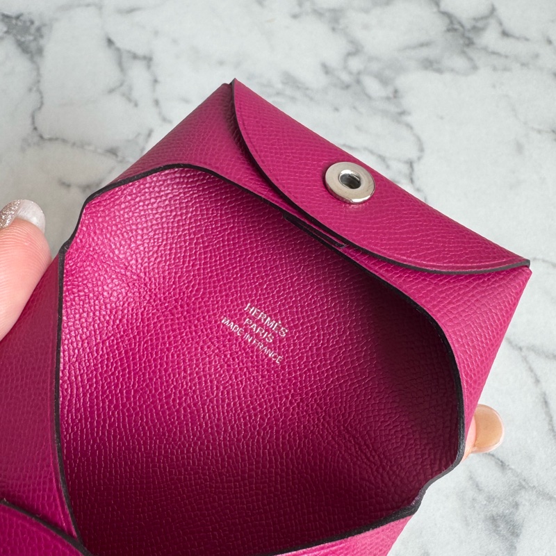 Hermes 桃色Bastia👛-14