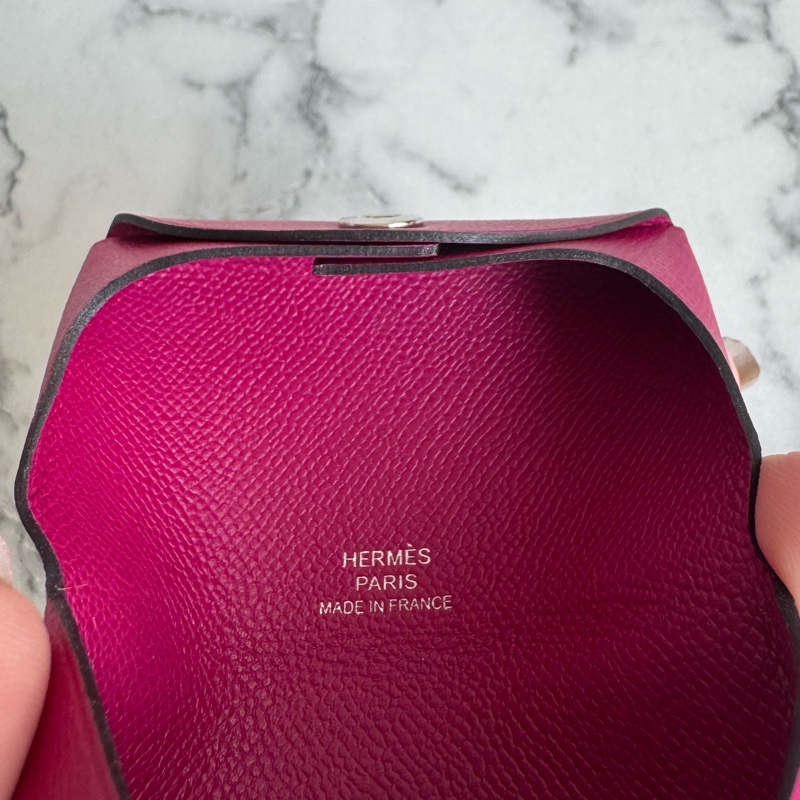 Hermes 桃色Bastia👛-15