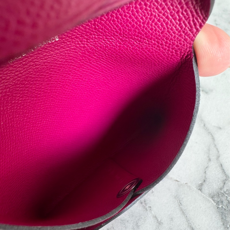 Hermes 桃色Bastia👛-16