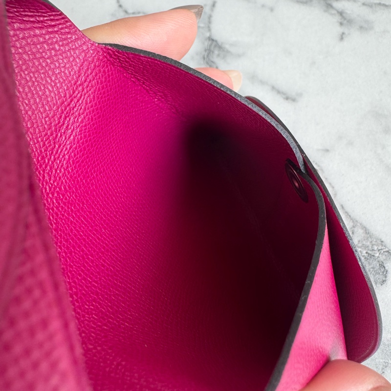 Hermes 桃色Bastia👛-17