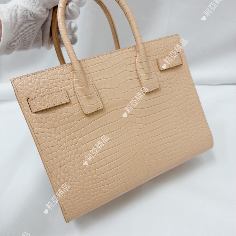 莉亞精品♡ Ysl 421863 SAC DE JOUR 米色 二手-2