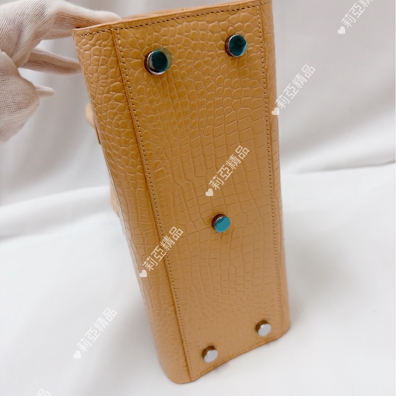 莉亞精品♡ Ysl 421863 SAC DE JOUR 米色 二手-5