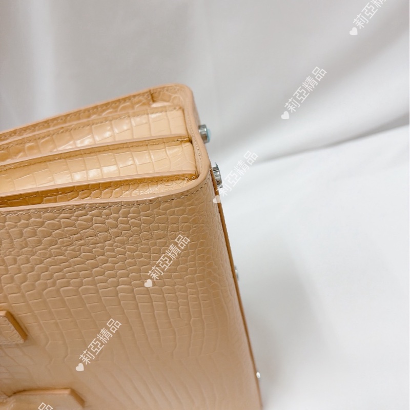 莉亞精品♡ Ysl 421863 SAC DE JOUR 米色 二手-6