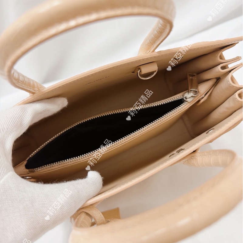 莉亞精品♡ Ysl 421863 SAC DE JOUR 米色 二手-12