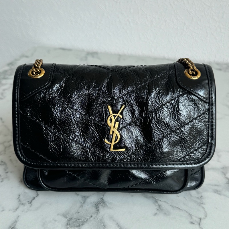 YSL黑色金logo mini niki❤️🔥❤️🔥-4