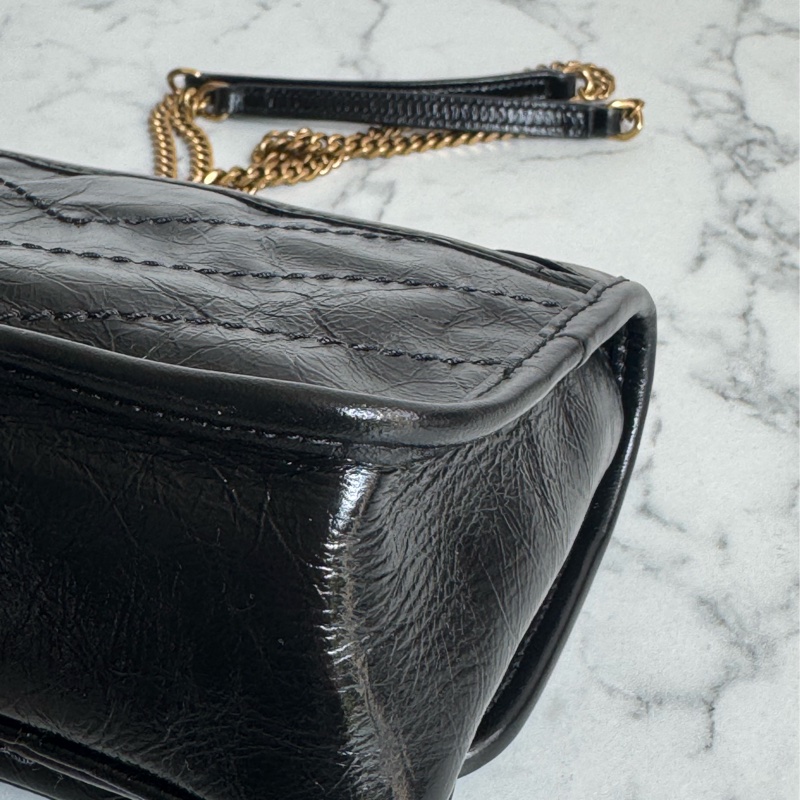 YSL黑色金logo mini niki❤️🔥❤️🔥-10