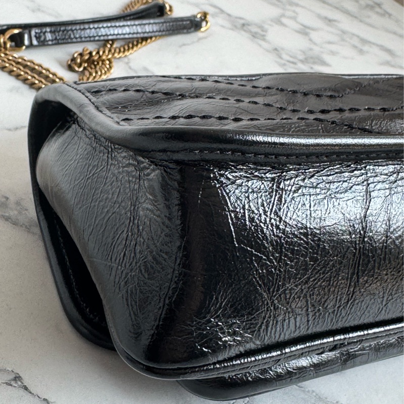 YSL黑色金logo mini niki❤️🔥❤️🔥-11