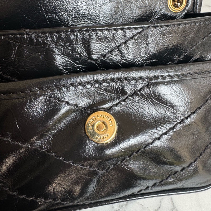 YSL黑色金logo mini niki❤️🔥❤️🔥-19