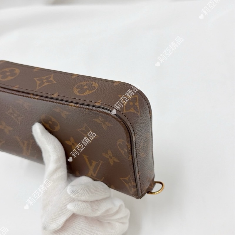 莉亞精品♡ Lv M80091 三合一綠背帶 二手-22
