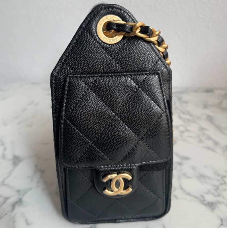 Chanel 黑金mini25肩背包 夯款❤️‍🔥❤️‍🔥❤️‍🔥-2